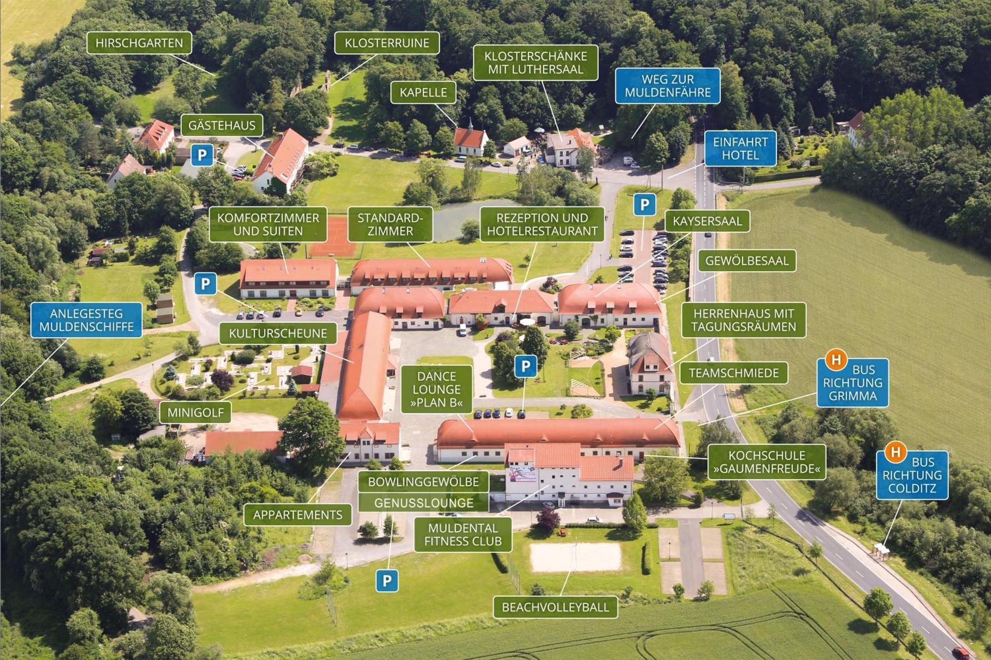 Gaestehaus Kloster Nimbschen Grimma Exterior foto